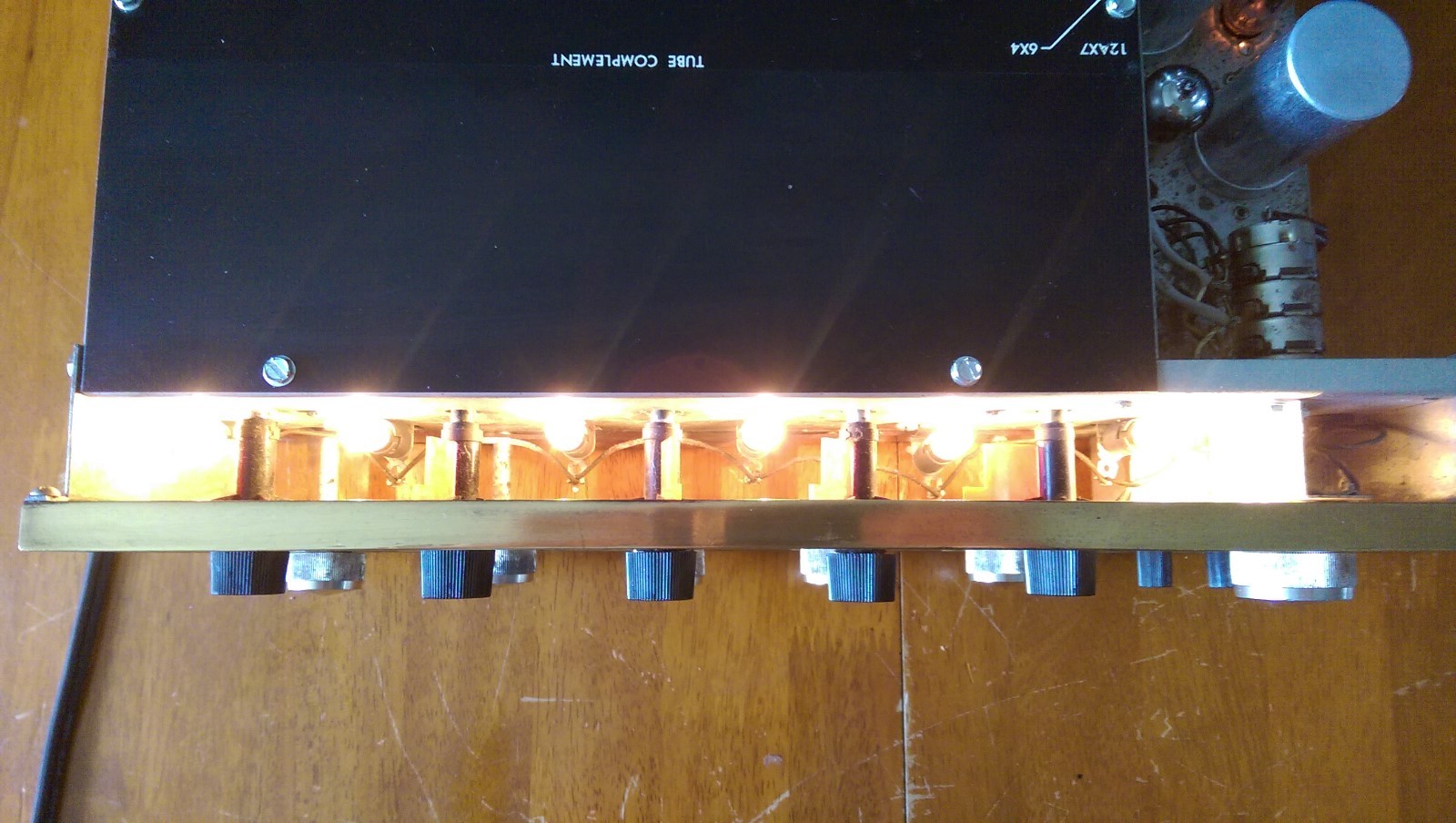 Mcintosh C20 pre amp preamplifier restored by Terry Dewick