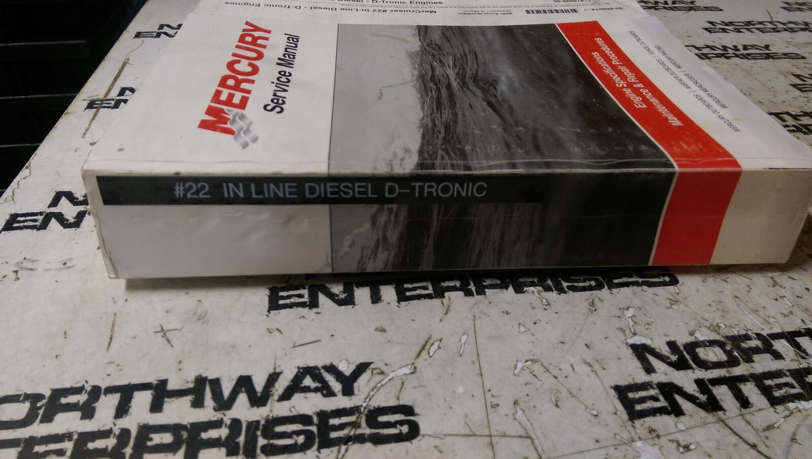 2002 Mercury #22 Marine Engines In-Line Diesel Service Manual P/N 90-860074--1 - Picture 4 of 4
