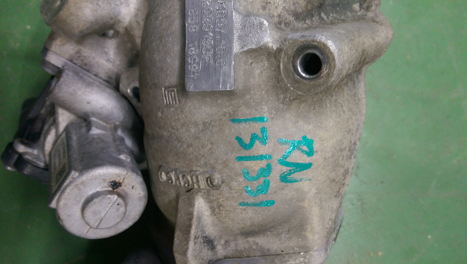 6.4 Powerstroke Turbo Diesel 6.4L International A350 EGR INTAKE VALVE 1895818c94 - Picture 4 of 8