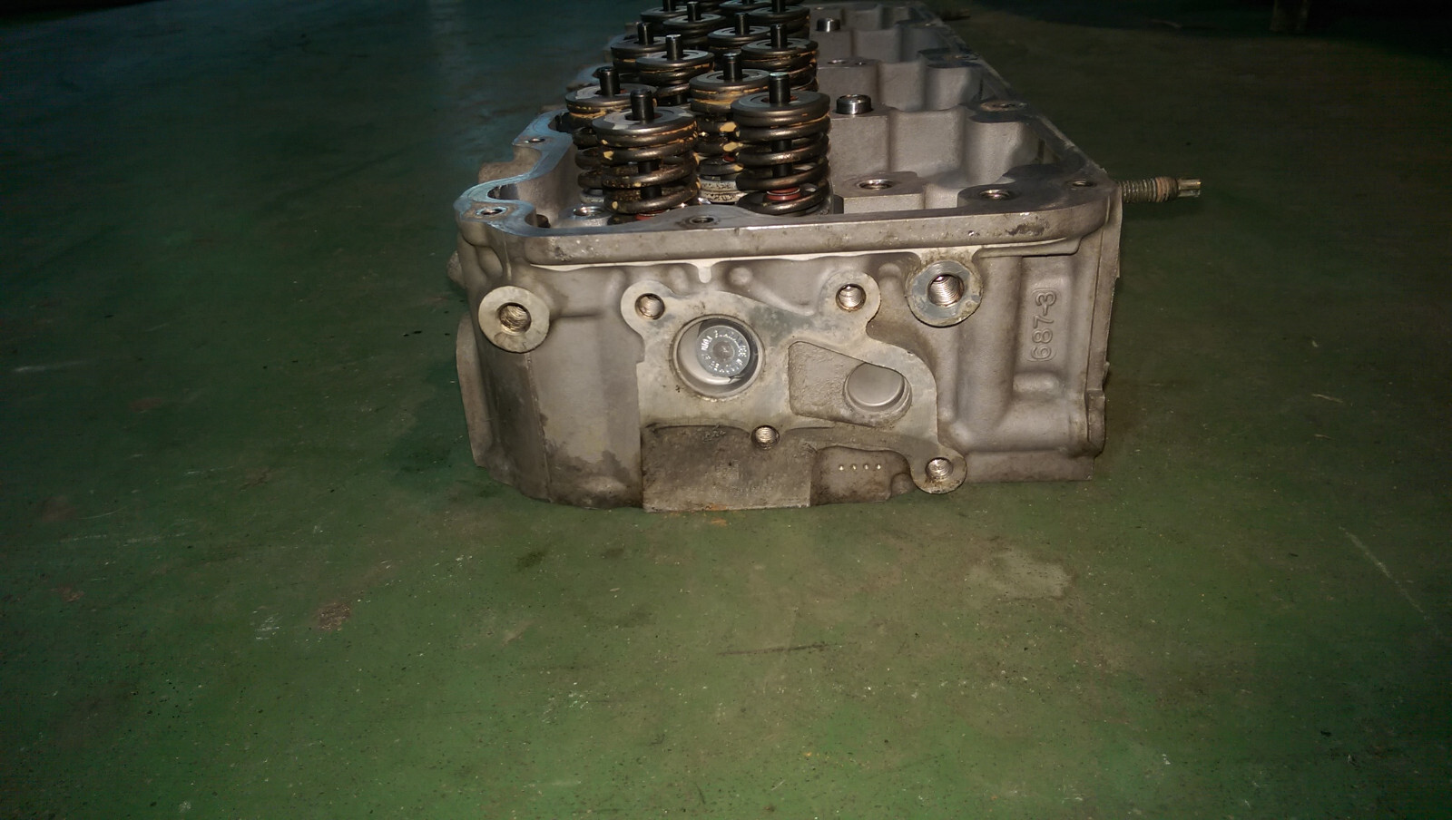 97779578 97320788 01-04 2001-04 LB7 DURAMAX 6.6 6.6L LH Drivers CYLINDER HEAD - Picture 10 of 12