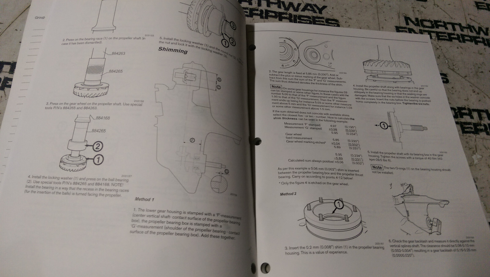 2000 Volvo Penta 7797525 workshop manual sterndrive DP-E SP-E - Picture 3 of 4