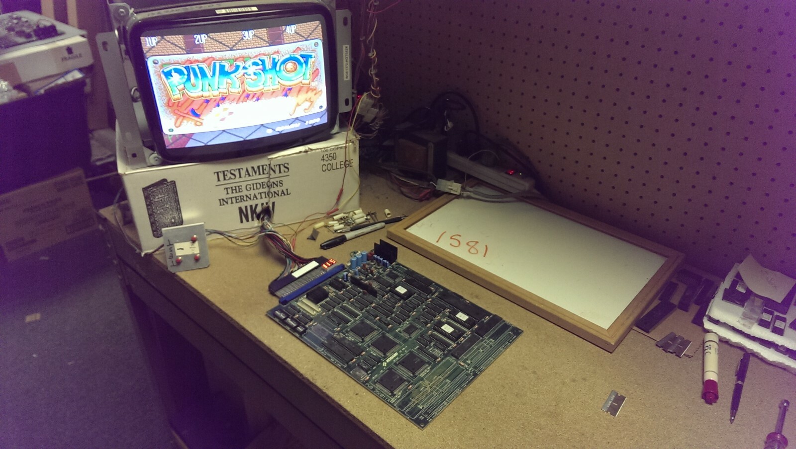 PUNK SHOT - 1990 Konami - Guaranteed Working JAMMA Arcade