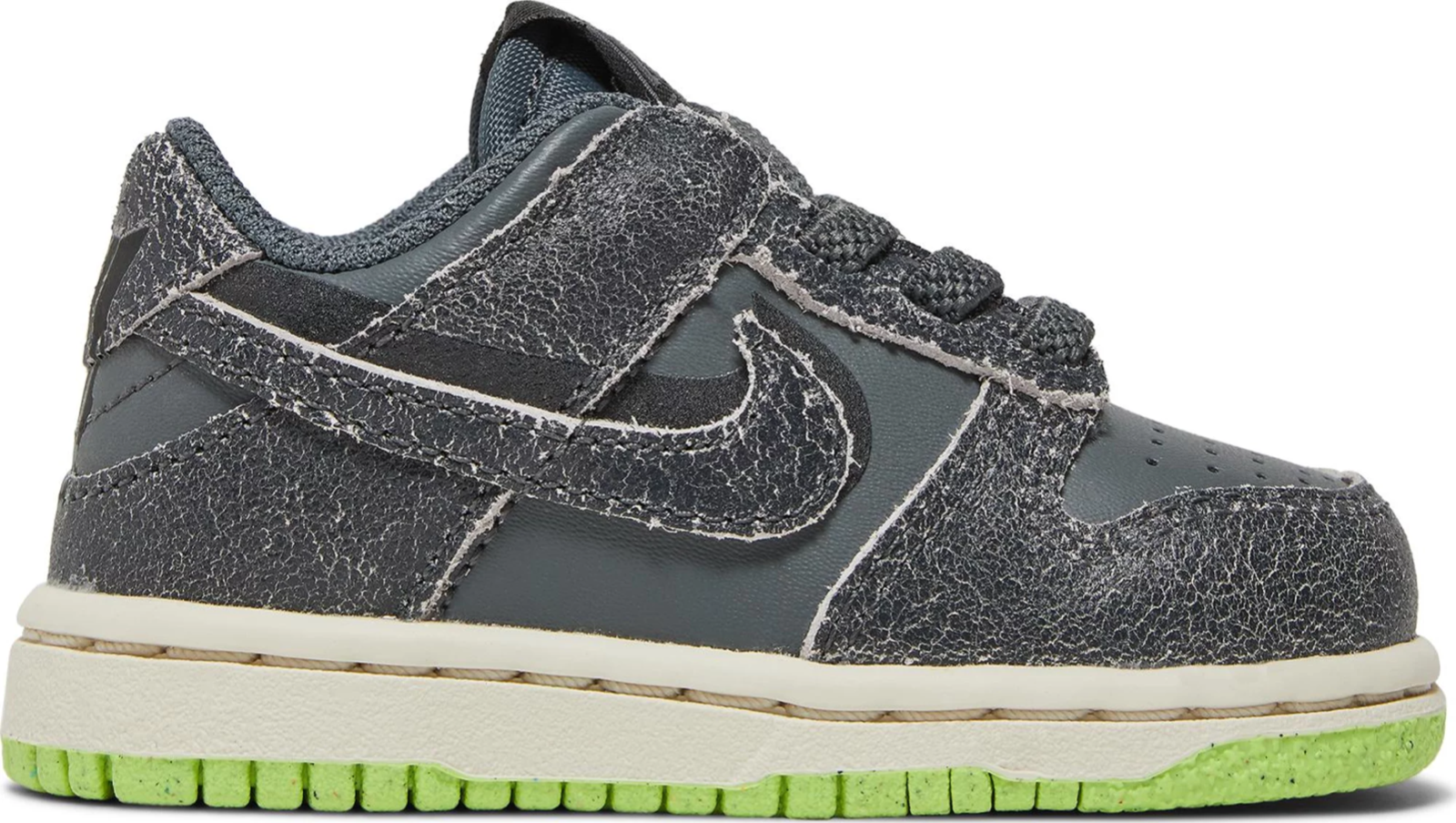

Nike Dunk Low SE TD Halloween Cauldron Серый Белый Зеленый Детская обувь DX2675-100 3C