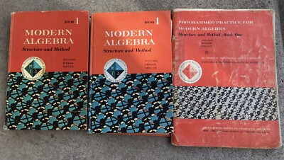 Modern Algebra Structure And Method Book 1 Dolciani Teacher Edition +Student Set