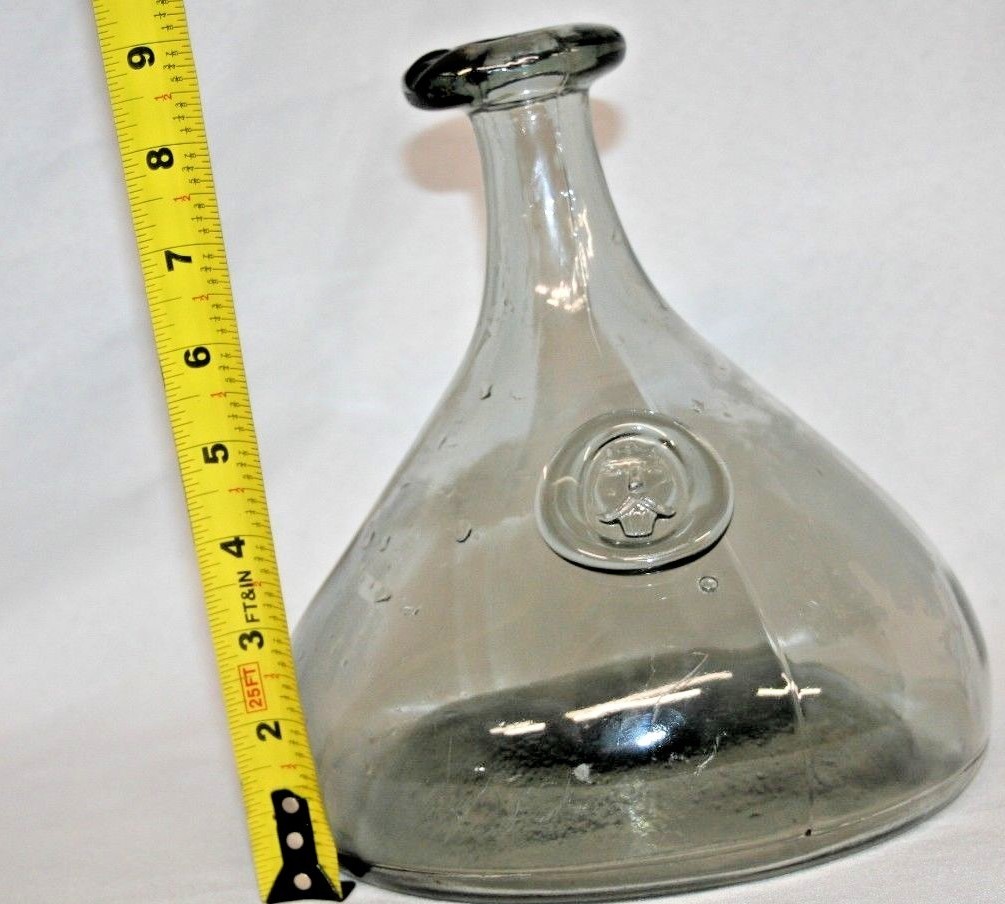 VTG Viking Bottle/Carafe Ole Winther Danish Modern Mid Century Grey 8.5