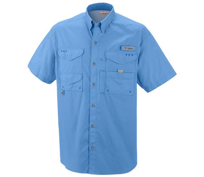 Columbia Mens 7130 Size S, M, L, XL-2XL 3XL Short Sleeve BONEHEAD Fishing Shirts