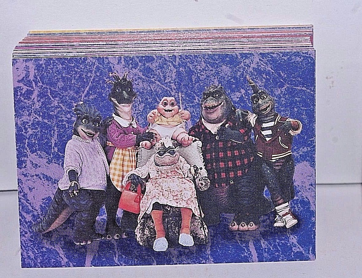 Pro Set 1992 Walt Disney The Dinosaurs Trading Cards in a Case