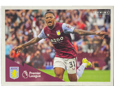 Panini Premier League 2023 - # 105 - LEON BAILEY - Aston Villa Celebration
