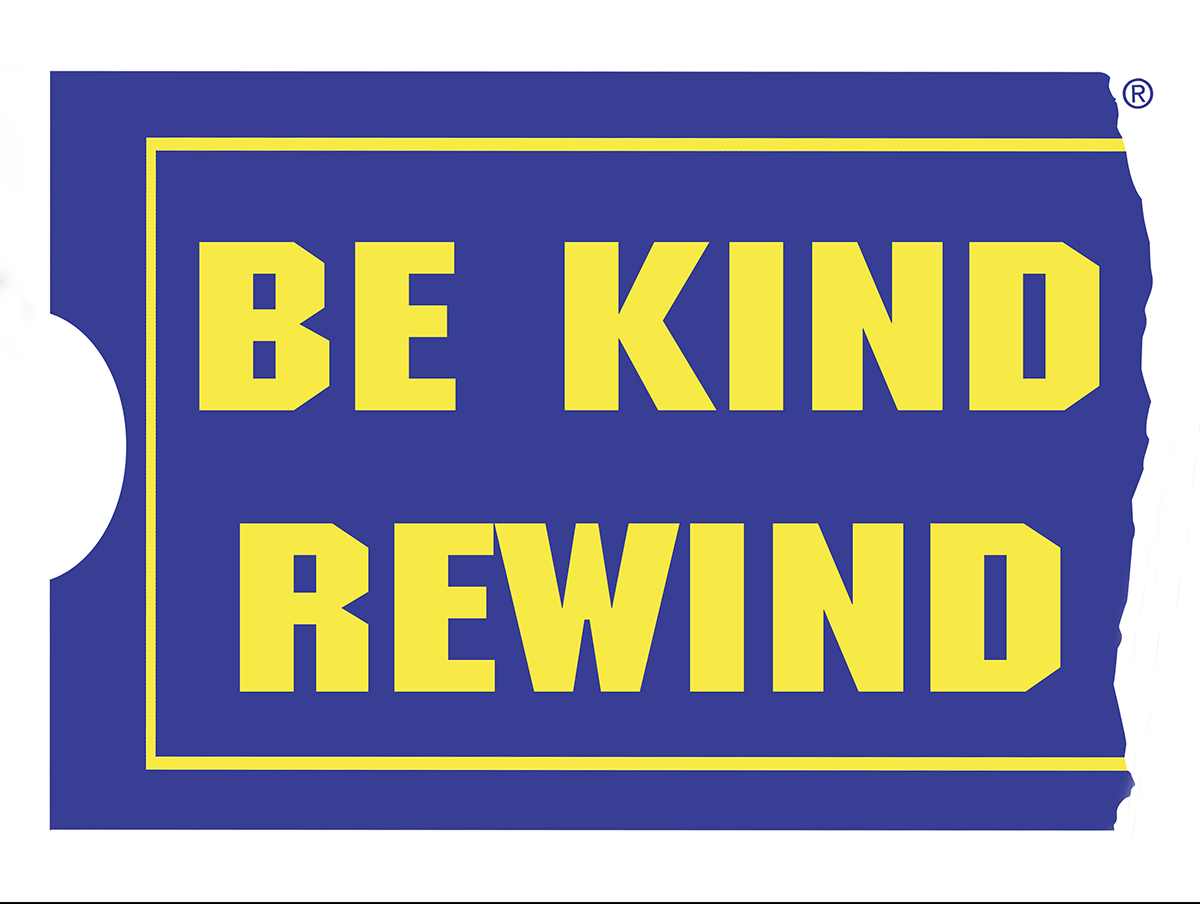 Be Kind Rewind BlockBuster Video 80s High Quality Metal