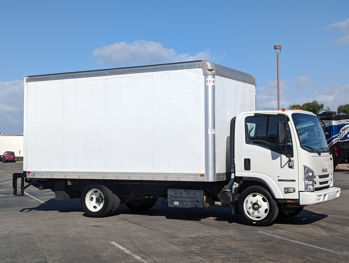 2022 Isuzu NPR XD 16FT Box Truck With Liftgate DIESEL 61868 Miles 5.2L I-4