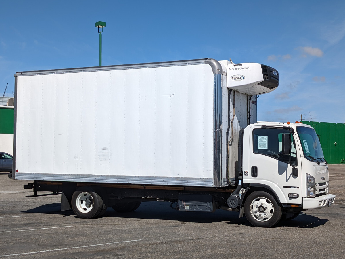 2021 Isuzu NRR Refrigeration Reefer 18FT Box Truck DIESEL 88092 Miles 5.2L L6