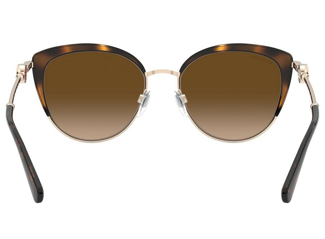 Pre-owned Bvlgari Miu Miu Mu 53ys Rose Gold/dark Blue (zvf1/v1) Sunglasses In Brown