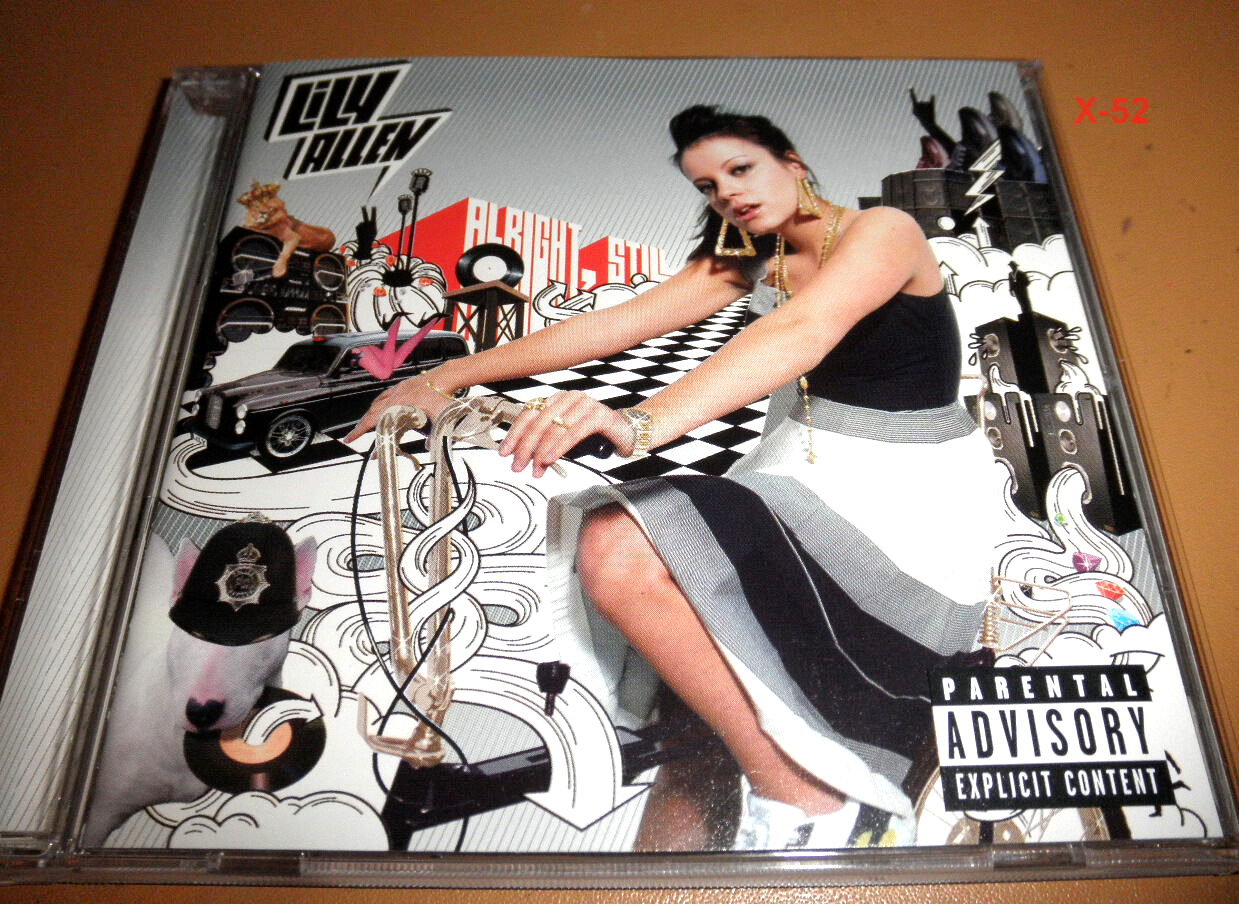 Lily Allen first CD Alright Still ldn SMILE shame for you