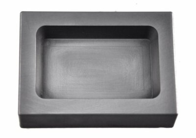 20 oz Troy Ounce Silver Rect Graphite Ingot Mold Casting Melting Refining Metal
