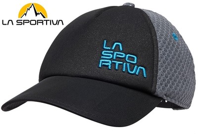 LA SPORTIVA hive trail running cap snapback hat breathable mesh curved bill LG