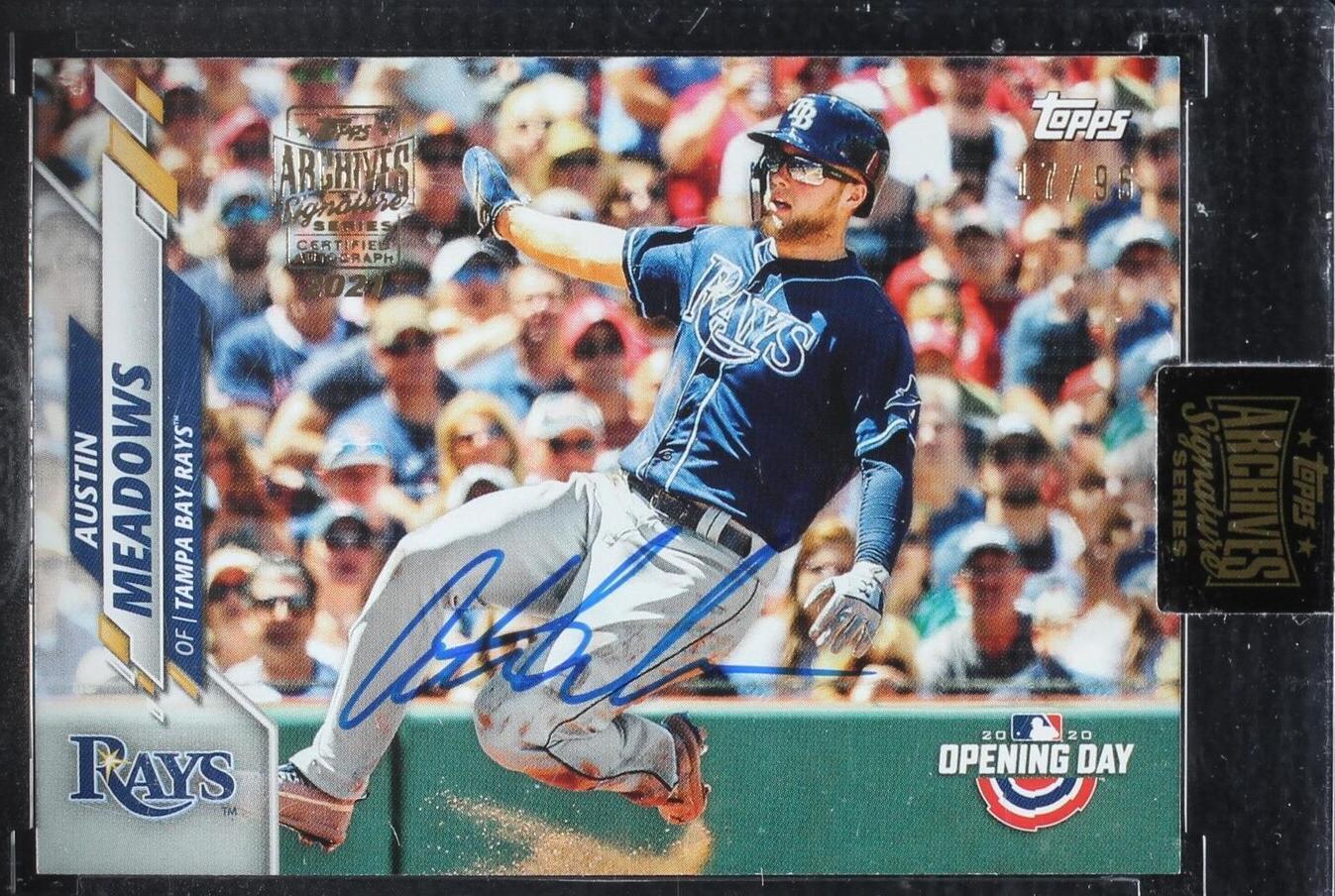 2021 Topps Archives Signature Series - Austin Meadows #20TOD-175