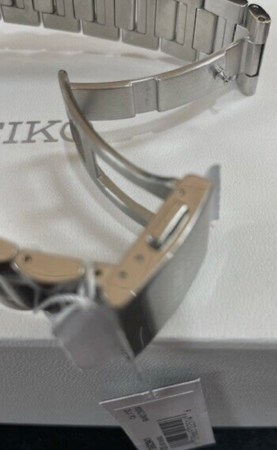 Pre-owned Seiko Ssc941 Prospex Two Tone Speedtimer Solar Chronograph Watch 100m Box & Tags