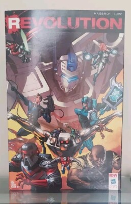 SDCC 2017 Exclusive IDW REVOLUTION Set GI Joe ROM MASK Transformers RARE!