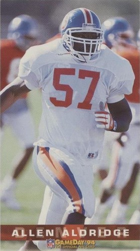1994 Fleer GameDay Allen Aldridge #110