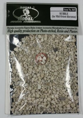 Royal Model 1/35 Rubble (for Mid Orient - Middle East Dioramas) 065