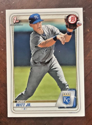 BOBBY WITT JR - 2019 1st Bowman Prospects #BP-25    FS  QTY