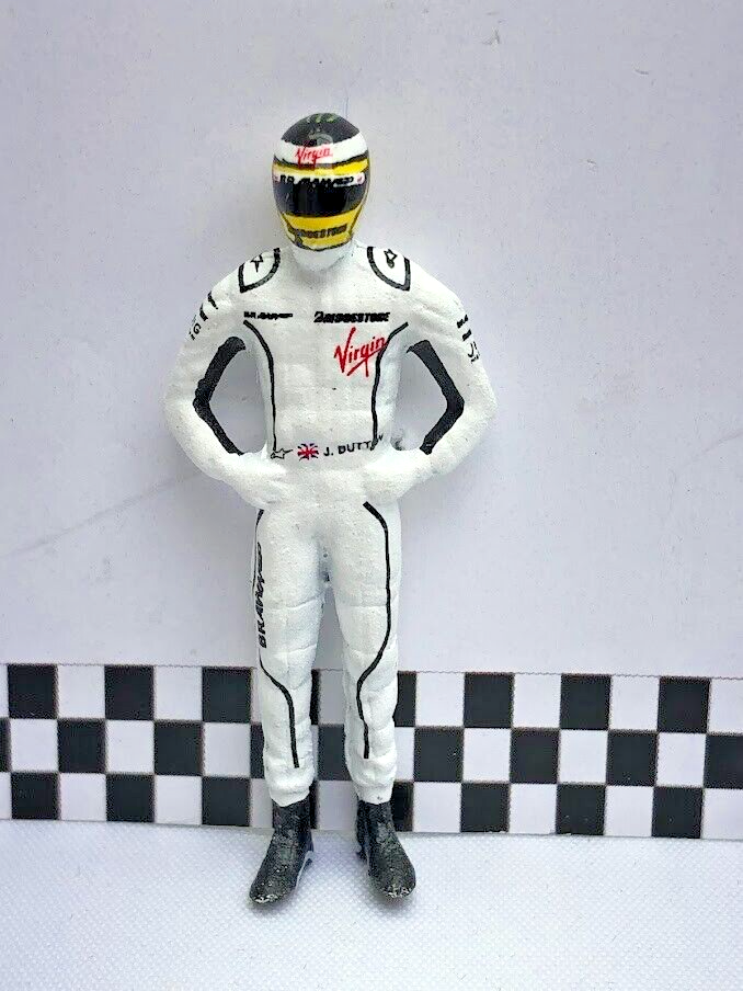 Jenson Button Brawn BGP 001 Figure 2009 1/43 Diecast Model