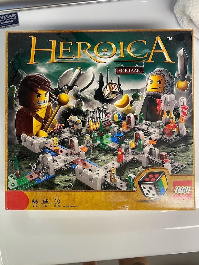Lego Board Game Heroica Boardgame