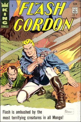 Flash Gordon #5 VG+ 4.5 1967 Stock Image Low Grade