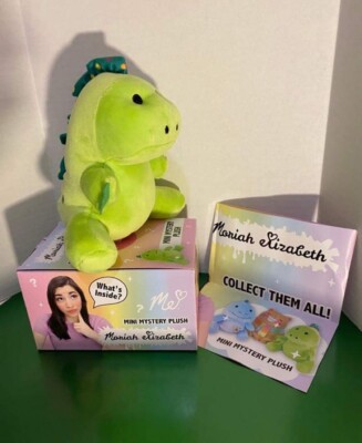 Moriah Elizabeth Pickle Green Dinosaur Plush Series 1 Mini Mystery Blind Box 6''