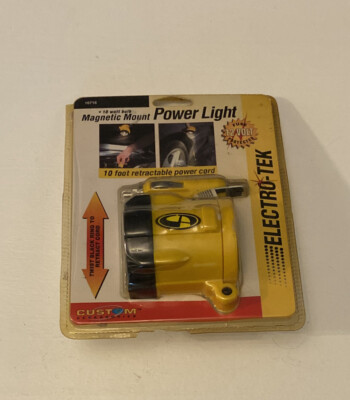 Elektro-Tek Magnetic Mount 10W Bulb Power Light, New in original packaging