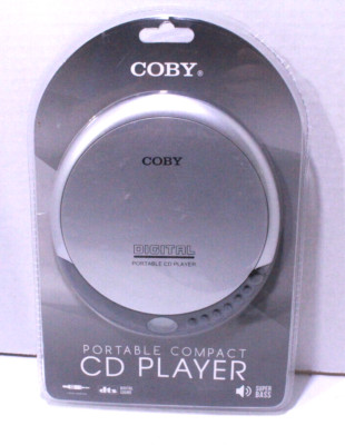 Coby Portable Compact CD Player CD-190-SLV Silver New Sealed