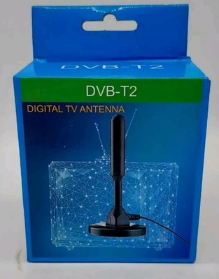 Portable TV  DVB T2 Antenna Aerial Indoor Outdoor Car Caravan House Durable New