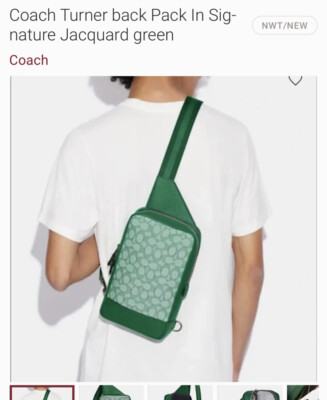 Original coach sling bag for deals men