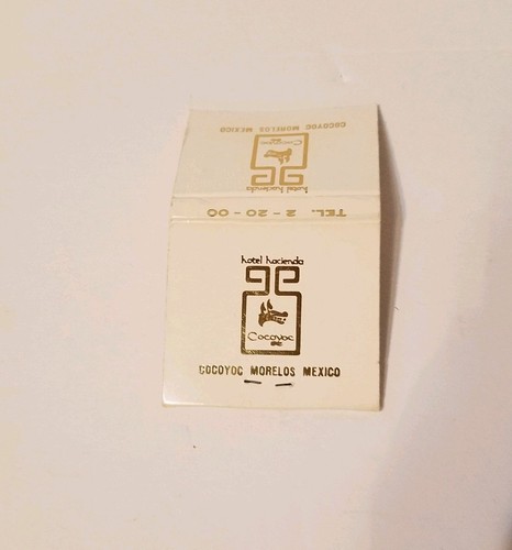 Vintage Sewing Mending Kit - Matchbook - Hotel Hacienda Cocoyoc Morelos Mexico