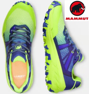 MAMMUT sertig II low trail run shoe 7 mm drop air mesh upper cushioned US mens 9