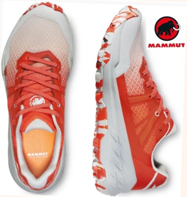 MAMMUT sertig II low trail running shoes 7mm drop mesh upper cushioned womens 9