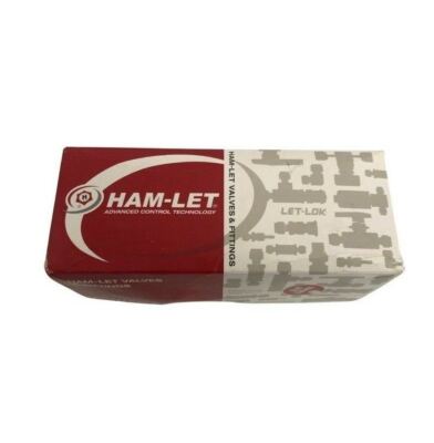 HAM-LET H-500-SS-L-3/4'',H5 Series, 3 Piece SS Ball Valve, 3/4'' Let-Lok Tube -New