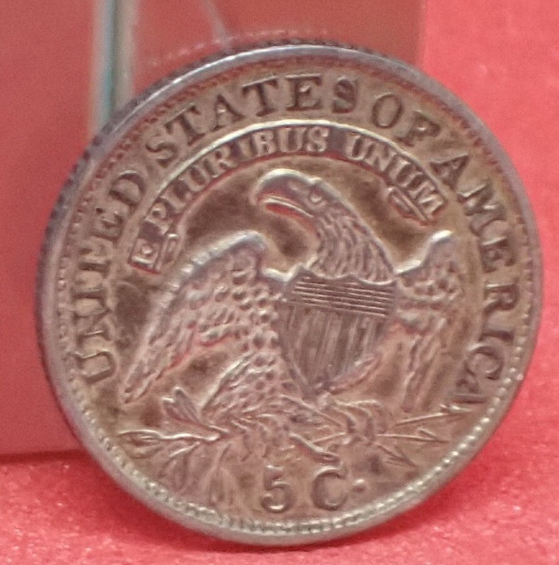 1834 XF/AU Capped Bust Half Dime
