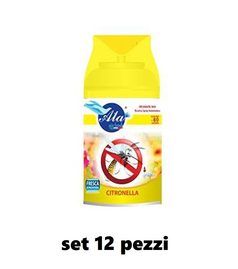 12 Pz Deodorante Spray Profumi Ambiente Citronella Per AIR WICK/Glade hmj