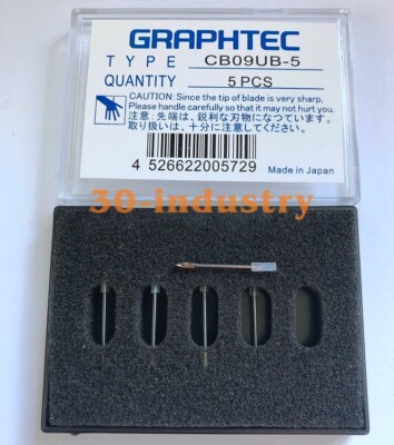 5PCS/Box NEW REPLACE FOR GRAPHTEC Cutter CB09UB-5 Blade#