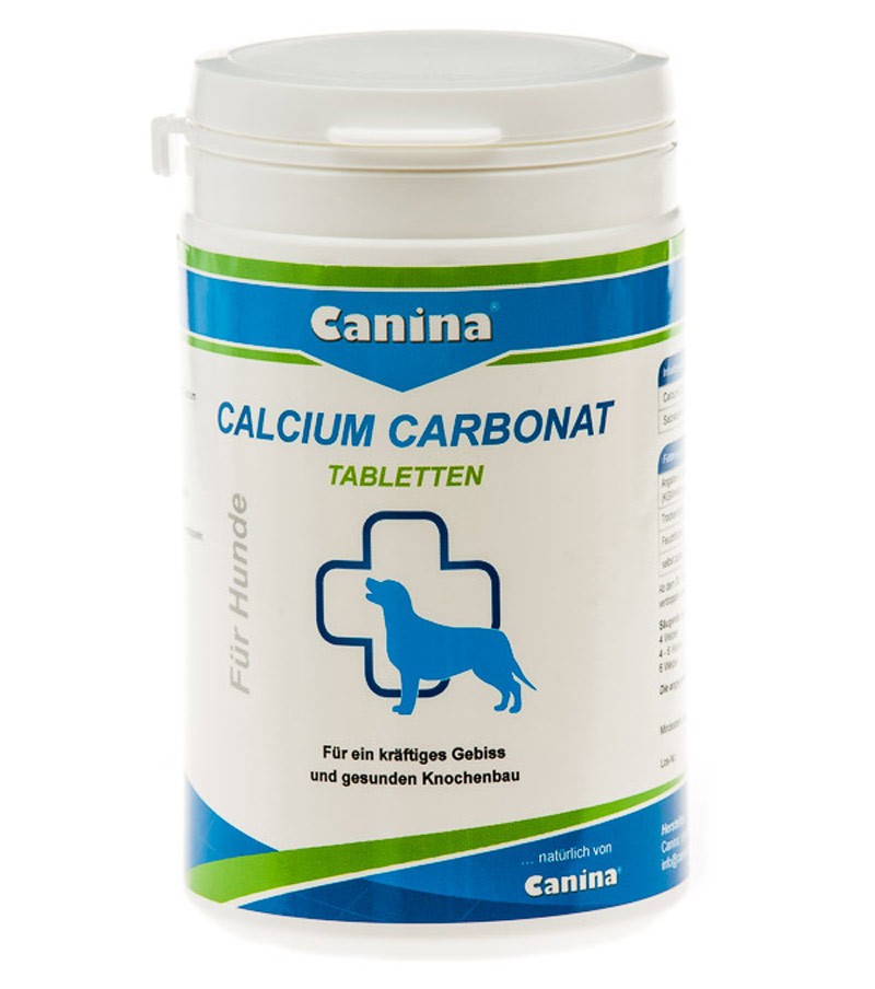Canina Calcium Carbonat Tabletten 350 g Hunde | Knochenbau | Muskulatur