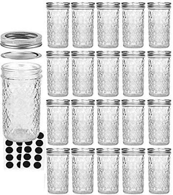 Mason Jars With Lids, Perfect for Preserving and Canning, Designed for Convenien