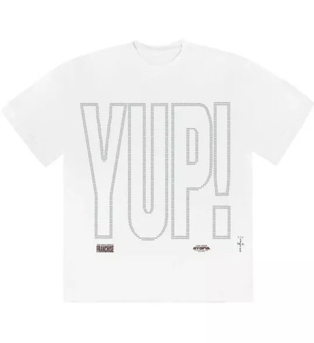 Travis Scott Franchise Yup! T-Shirt Size XL beDazzled Brand