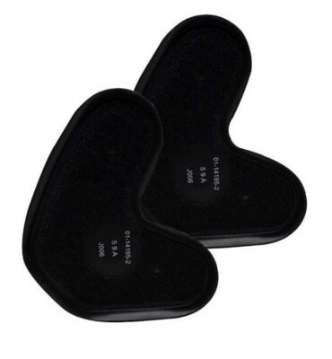 Schutt Inter-Link 1 3/8'' Jaw Pad Replacement Covers Black (1 Pair)