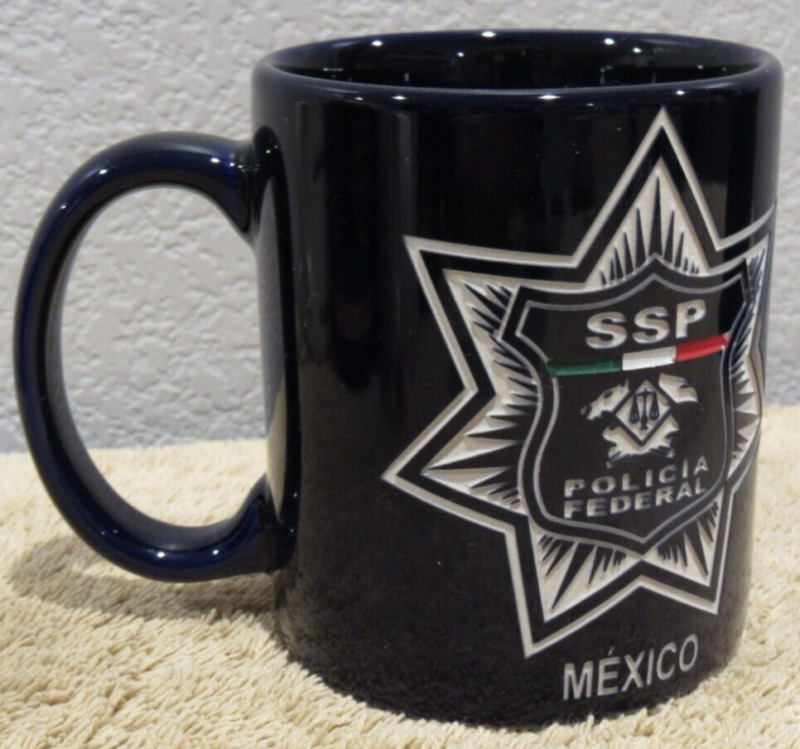 2008 Mexican Federal Police ILEA Roswell, NM Coffee Cup Mug - New Mexico