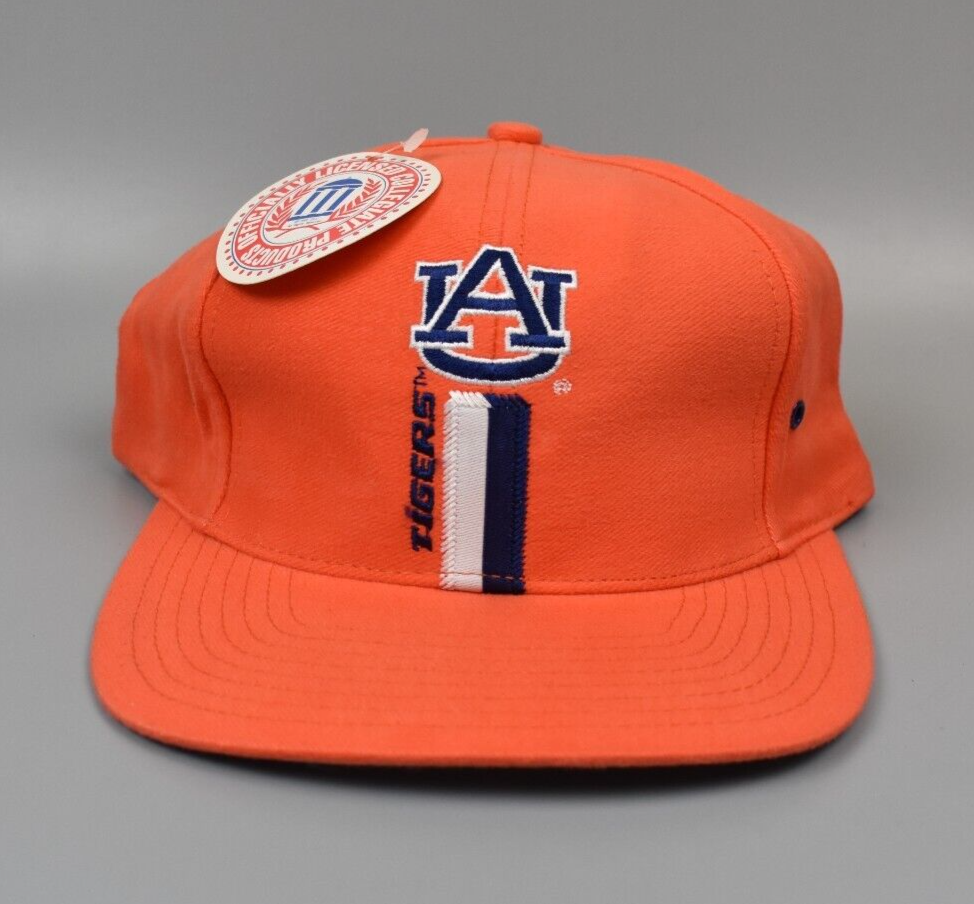Auburn Tigers Vintage Logo 7 Snapback Cap Hat - NWT