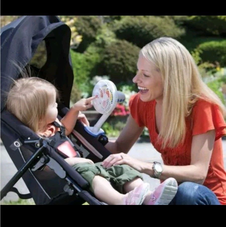 Diono™ Clip-on Baby Stroller Fan in White