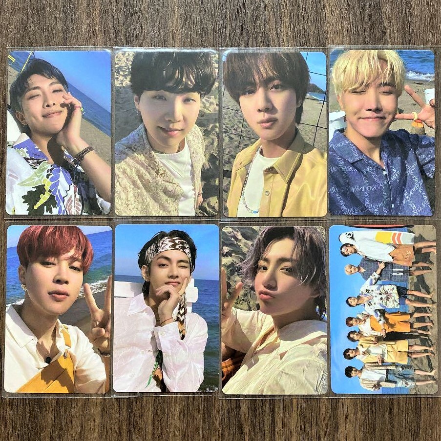 BTS Butter （EP） Peaches ＋トレカ 他　RM BTS Butter Peach Ver. Official Photocard RM JIN SUGA J-HOPE
