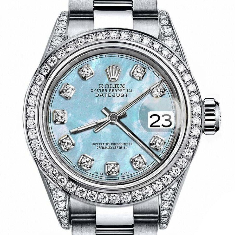 Rolex baby online blue face
