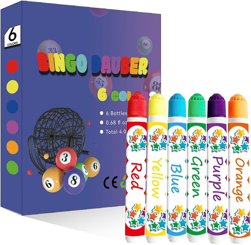 For Kids, 6 Colors, 100ml, Non-toxic, Acid-free, Washable, C